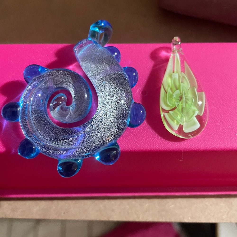 2 - Glass Pendants